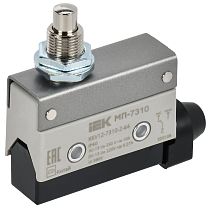 Микропереключатель концевой МП-7310 толкатель с резьбовым соединением IP64 IEK