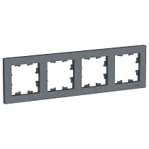 AtlasDesign Грифель Рамка 4 постовая , универсальная Systeme Electric (Schneider Electric) AtlasDesign Грифель Рамка 4 постовая , универсальная Systeme Electric (Schneider Electric)