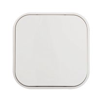 QUTEO Выключатель 1-клавишный для открытой установки 10А белый