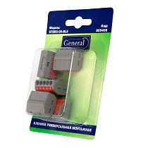 Клемма универсальная 222-415 GTER3-05-BL5 5-пров., блистер 5шт General