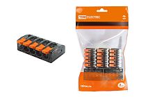 Соединительная клемма СК-615 (2,5мм2) (5 шт/упак)  TDM