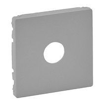 Панель лицевая для розеток ТВ алюминий Valena LIFE Legrand