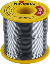 Припой Navigator 93 778 NEM-Pos05-63K-1-K200 (ПОС-63, катушка, 1 мм, 200 гр)