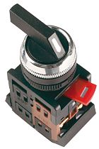 Переключатель ALC-22 на 2 положения черный 1з+1р  IEK