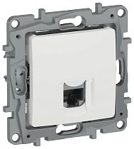 IEKETIKA Розетка компьютерная RJ45 категория 5Е UTP 6710411 молочный IEK