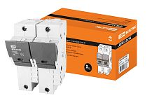 Держатель плавких вставок ДПВ 22х58 2П  TDM