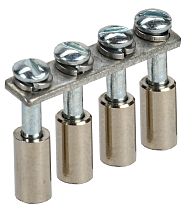 Перемычка в сборе для колодки клеммной CTS 4мм2 4PIN  IEK