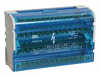 Шина на DIN-рейку в корпусе ШНК 4х15 3L+PEN  IEK