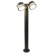 Садово-парковый светильник General GPF-2GX53-M-IP65 Графит Средний с боковым рассеивателем Иллюмакс