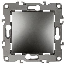 Выключатель ЭРА 12 12-1001-12 10А 250В графит без механических лапок