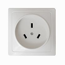 Розетка для плиты 32А 250В цв. бел.