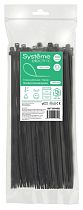 Стяжка кабельная  серии MultiSet 370х4.8 Чёрная (100шт) Systeme Electric (Schneider Electric)