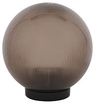 Светильник садово-парковый ЭРА НТУ 02-60-205 Шар черный, напольный D200mm, Е27