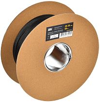 Оплетка кабельная 25-33мм полиэстер 50м черная  IEK