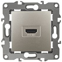 Розетка ЭРА 12 12-3114-15 перламутр HDMI Розетка ЭРА 12 12-3114-15 перламутр HDMI