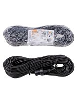Удлинитель-шнур силовой народный ПВС 2200 Вт б/з, 40м, штепс. гнездо TDM