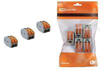 Соединительная клемма СК-412 (2,5мм2) (5 шт/упак)  TDM