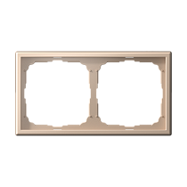 ArtGallery Песочный Рамка 2-постовая, универсальная Systeme Electric (Schneider Electric)