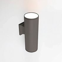 Фасадный светильник General GWL-2Е27-M-IP65 Графит Цилиндр