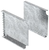 FORMAT Панель монтажная боковая перфорированная 300х400мм (2шт/упак) IEK