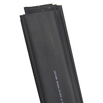 Термоусаживаемая трубка ТУТ нг 30/15 черная в отрезках по 1м EKF PROxima