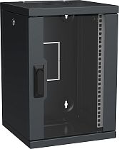ITK LINEA WS Шкаф 10" 9U 320х310мм дверь со стеклом Черный IEK