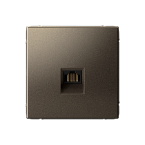 ArtGallery Мокко Розетка компьютерная RJ45, кат. 6A, механизм Systeme Electric (Schneider Electric)