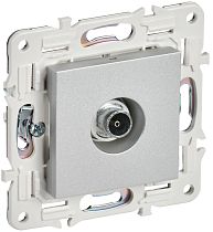 SKANDY Розетка TV оконечная SK-A12S серебряный IEK