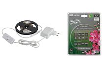 Комплект светодиодной ленты SMD2835-60 LED/м-12 В-4,8 Вт/м-IP20-6000 К (3 м), 18 Вт TDM Комплект светодиодной ленты SMD2835-60 LED/м-12 В-4,8 Вт/м-IP20-6000 К (3 м), 18 Вт TDM