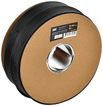 Оплетка кабельная 50-60мм полиэстер 50м черная  IEK