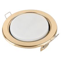 Светильник встраиваемый General GCL-GX53-H38-G золото