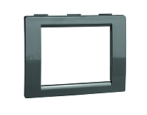 Рамка универсальная на 2 модуля, цвет чёрный DKC