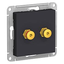 AtlasDesign Карбон Аудиорозетка 2-ая Systeme Electric (Schneider Electric) AtlasDesign Карбон Аудиорозетка 2-ая Systeme Electric (Schneider Electric)