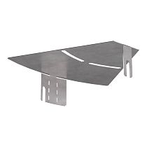 Крышка угла горизонтального изменяемого 0-45 градусов Стандарт 200 Промрукав