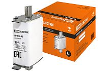 Предохранитель ППНН-33 габ.00,  20А  TDM