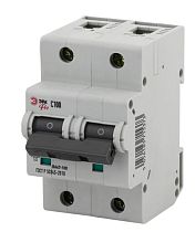 Автоматический выключатель ЭРА  PRO ВА47-100 2P 100А 10кА кривая С, NO-902-278