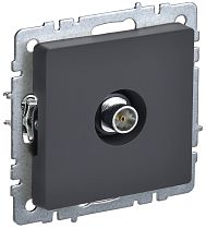 BRITE Розетка TV оконечная РТВ11-0-БрГ граф.  IEK