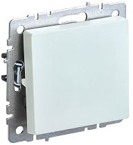 BRITE Выключатель 1-клавишный самовозвратный 10А ВС10-1-4-БрЖ жемчуг  IEK