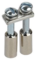 Перемычка в сборе для колодки клеммной CTS 2,5мм2 2PIN  IEK