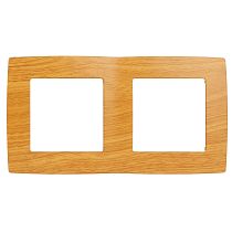 Рамка для выключателей и розеток одинарная ЭРА 12 12-5001-29 пластик синий