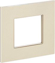 SKANDY Рамка 1-местная SK-F31Sh металл шампань IEK