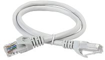 ITK Коммутационный шнур кат. 6 UTP PVC 10м серый IEK ITK Коммутационный шнур кат. 6 UTP PVC 10м серый IEK