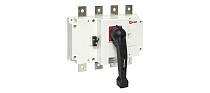 Рубильник-выключатель 400A 4P c рукояткой управления для прямой установки PowerSwitch EKF