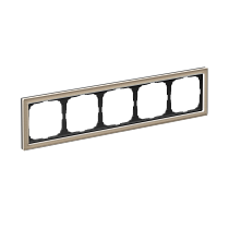 ARTGALLERY PURE 5-постовая РАМКА, ОРГАНИЧЕСКОЕ СТЕКЛО ШАМПАНЬ