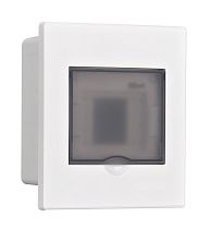 Корпус пласт. навесной прозр. дв. 1 ряд 4 мод. IP41 ЩРН-П