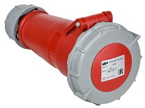 Розетка переносная ССИ-2142 16А-6ч 380В 3P+PE IP67 IEK