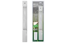 Светильник LED400х37 линейный, 2,5 Вт, акк.Li-Pol 900 mAh, датчик движ. и освещ, USB,  TDM