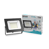 Прожектор светодиодный Gauss Elementary G2 70W 6295lm IP65 4000К черный 1/16