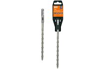 Бур по бетону, 8×210×100 мм, SDS-Plus, 2 резца, пластиковый держатель, 1 шт, "Рубин"  TDM
