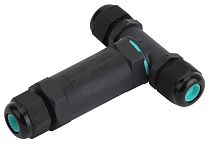 Коннектор кабельный ЭРА NO-224-20 T-образный IP68 3-Pin